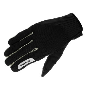 コミネ KOMINE GK-1853 ストレッチメッシュグローブ ルーチェII Black Grey Mサイズ
