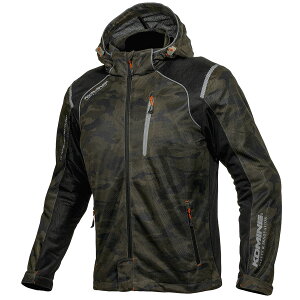 コミネ(KOMINE) JK-135 プロテクトフルメッシュパーカ Camo/Black M