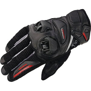 �R�~�l KOMINE GK-234 �v���e�N�g���U�[���b�V���O���[�u BLK/SLV 2XL