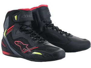 alpinestars(ApCX^[Y) V[Y FASTER 3 RIDEKNIT SHOE [136 BLACK RED YELLOW FLUO] 8/25.5cm