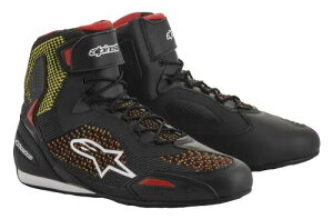 alpinestars(ApCX^[Y) V[Y FASTER 3 RIDEKNIT SHOE [1530 BLACK YELLOW RED] 9.5/27.0cm