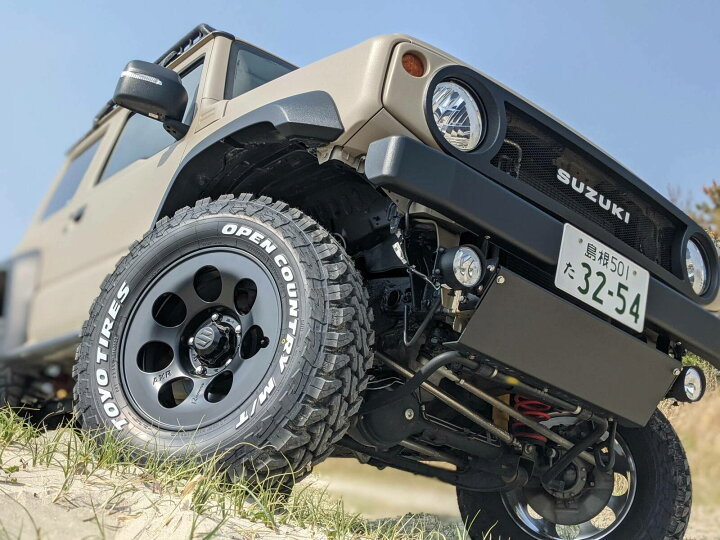 楽天市場】【1本単品】ジムニーシエラ用 AXR Ramone 鍛造 ホイール 16 