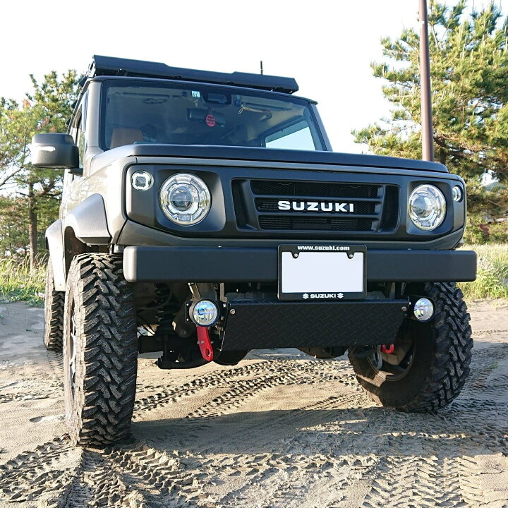 楽天市場】【 JB64用 】オールドスクールフロントバンパー スキッド 