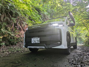 90系ノア専用 フロントバンパーガードガーニッシュ FRP オートルビーズ autorubys ミニバンカスタム トヨタ NOAH