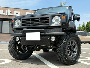 ヴィシャスバンパー /スキッドプレート付き/フォグブラケット付き 新型ジムニー シエラ ノマド オートルビーズ 【 JB64/JB74/JC74 】