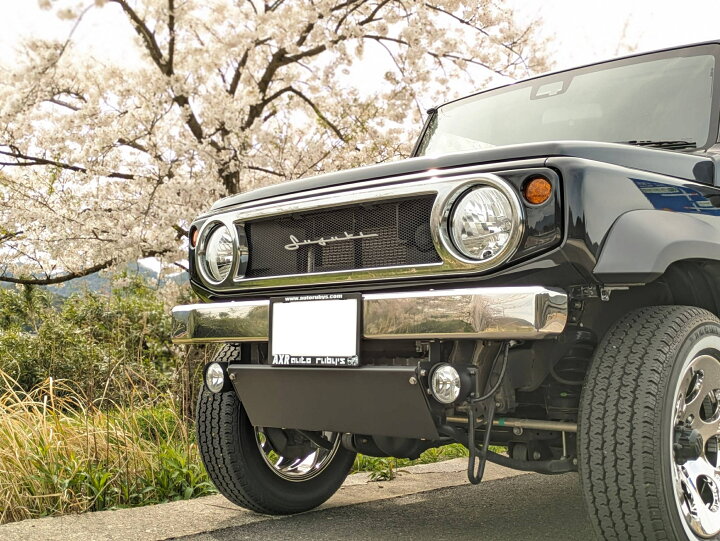 楽天市場】ステンレス製オールドスクールフロントバンパー スキッド