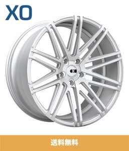 XO �G�b�N�X�I�[ MILAN �~���� Matte Silver �}�b�g�V���o�[ 22x9J Offset 30 PCD 5x114.3 Hub 60.1mm �z�C�[��4�{�Z�b�g (��������)