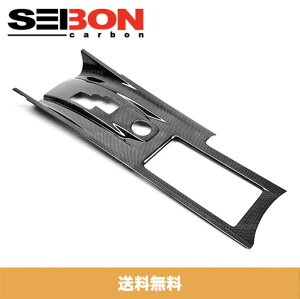 SEIBON AJ[J[i Y GT-R / NISSAN GT-R 2009-2016Nfp J[{t@Co[Z^[Vt^[x[ / CARBON FIBER CENTER SHIFTER BEZEL ()
