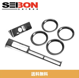 SEIBON AJ[J[i Y GT-R / NISSAN GT-R 2009-2016Nfp J[{t@Co[CeAgZbg / CARBON FIBER INTERIOR TRIM SET - 6s[X / 6 PCS ()