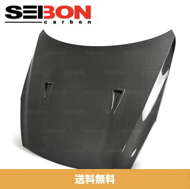 SEIBON アメリカメーカー高品質 日産 GT-R / NISSAN GT-R 2009-2016年モデル用OEMスタイルのカーボンファイバーフード / OEM-STYLE CARBON FIBER HOOD (送料無料)