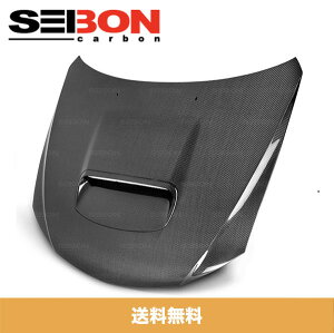 SEIBON ZC{ OEM-STYLE OEM-X^C CARBON FIBER J[{t@Co[ HOOD {lbg 2008-2014N SUBARU Xo WRX / STI ()