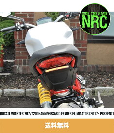 2018-2020年 ドゥカティ モンスター821用 NEW RAGE CYCLES（ニューレイジサイクルズ）フェンダーレスキット Ducati Monster 821 Fender Eliminator (2018-Present) &#160;(送料無料)