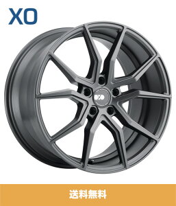 �����h���[�o�[ �����W���[�o�[�p XO �G�b�N�X�I�[ ���F���[�i 22x10.5J �}�b�g�K�����^�� PCD 5x120 ET 38 XO Verona Matte Gunmetal �t�����g���A �z�C�[��4�{�Z�b�g (��������)