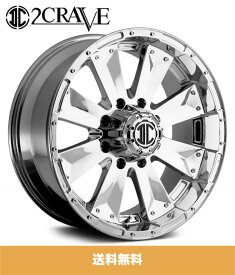 ツークレーブ エヌエックス4 クローム 2CRAVE NX-4 Chrome 20x9J Offset 15 PCD 6x139.7 ハブ径 78mm ホイール4本セット (送料無料)