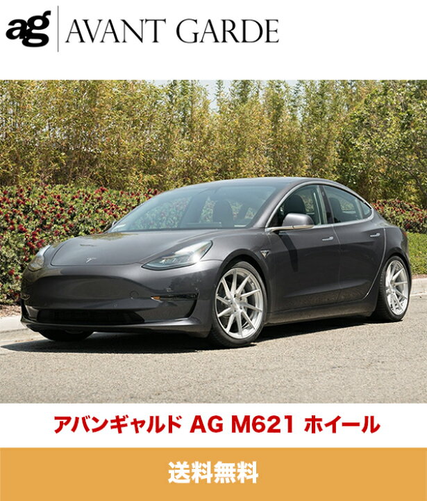 楽天市場】テスラ モデル3用 アバンギャルド M621シルバー19  