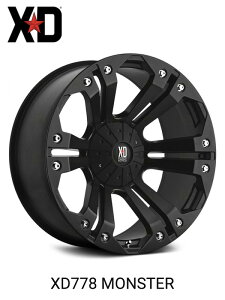 g^ hN[U[pGbNXfB[ 778 X^[ 18x9J PCD 5x150 }bgubN ET 18 XD778 MONSTER 18X9 5X5.5/150 M-BLK +18MM ()
