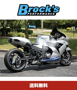 ubNXptH[}X Brock's Performance `^jEC_[ u[ t VXe 18C` }t[ Xg[g obtt JTL ZX-14/R (2006-2022Nf) TiWinder Blue Full System w/ 1
