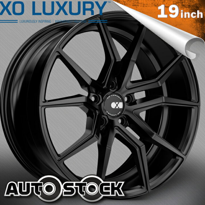 楽天市場】XO LUXURY VERONA (ヴェローナ) 19インチ 9.5J ホイール4本 
