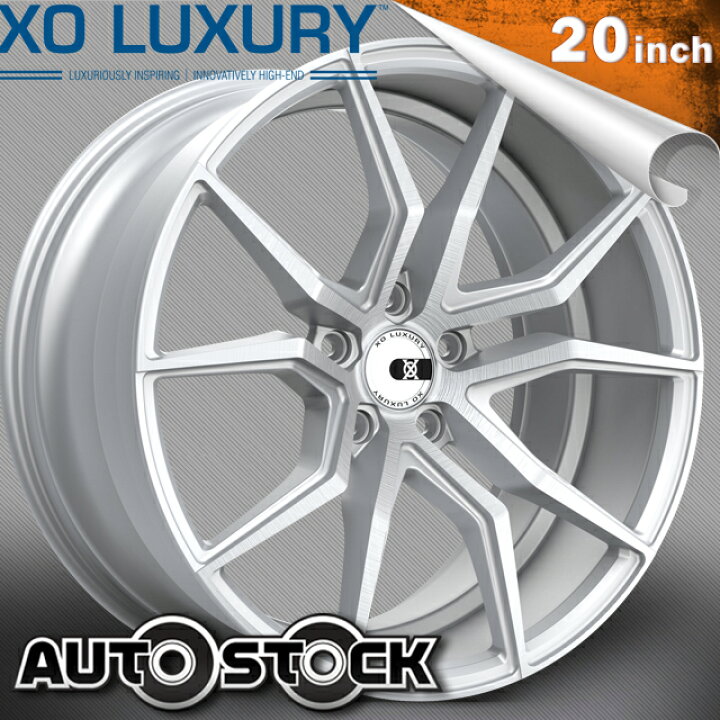 楽天市場】XO LUXURY VERONA (ヴェローナ) 20インチ 9J ホイール4本SET 