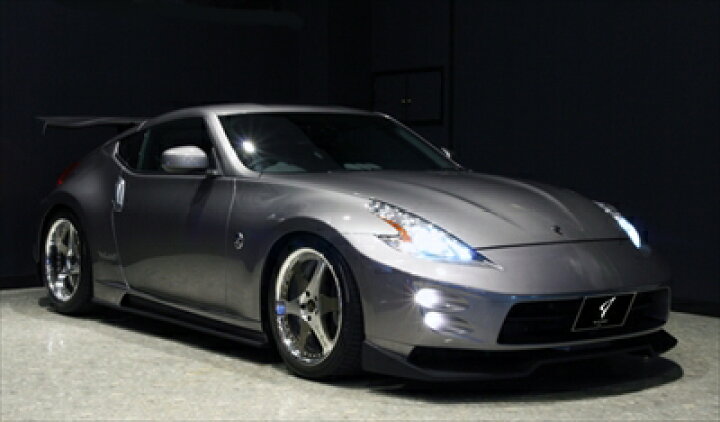 楽天市場】フェアレディZ34 フロントバンパー＆フォグ付（Vanguard370Z 