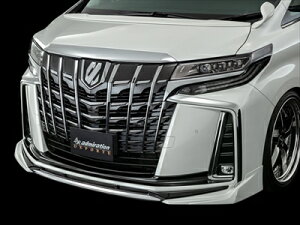 アルファード 30系 後期 Sグレード DEPORTE フロントハーフスポイラー FRP製 塗装済み