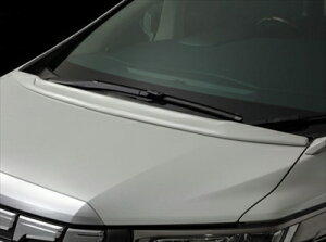 アルファード 30系 前期 EL/G/Xグレード リチェルカート ボンネットフードスポイラー 塗装済 ブラック (202) 取付込