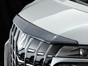 アルファード 30系 後期 リチェルカート フードトップスポイラー カーボン+FRP クリア塗装済 取付込