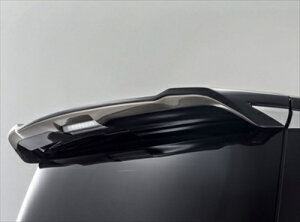 アルファード 30系 前期 Sグレード リチェルカート リアルーフウイング 塗分け塗装済 ブラック (202)+ガンメタリック