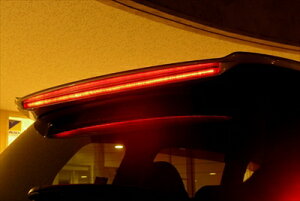 REAR HI-MOUNT SPOILER(RED LED) #50 GXeB}(HYBRID܂) WHITE LENZ