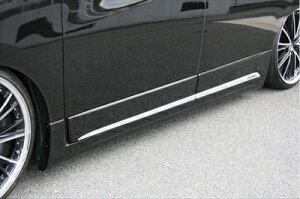 エルグランド E52 前期 純VIP サイドステップ&ドアパネル 塗装取付込