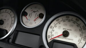 RANGE ROVER SPORT 2005-2009 Dial Kit Speed��8K REV Counter Facia In Cream MPH