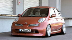 MARCH K12 フロントメッキグリル 後期 塗装取付込