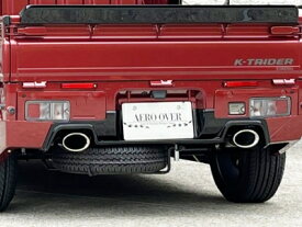【単品装着不可】S500P ハイゼットトラック 後期 K-TRIDER リアコーナーパネル装着車専用 リアデュフューザー