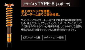 Aragosta TYPE-S マークII/チェイサー JZX110 ピロアッパー仕様