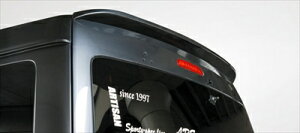 ハイエース 200 リアルーフスポイラー 塗装取付込