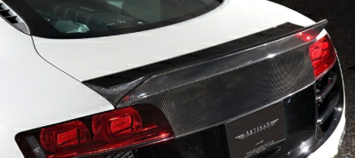 楽天市場】AUDI R8 V8/V10 ABA-42 SPORTS LINE リアウイング FRP 
