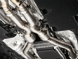 LEXUS LS500/500h 50系 後期 2020/11〜 Fスポーツ BLACK LABEL フルチタニウム センターパイプ サイレンサーなし 2WD