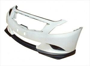 スカイラインセダン V36 後期 カーボンリップスポイラー 塗装取付込