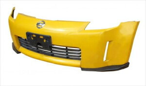 フェアレディZ Z33 フロントスポイラー FS 左右セット 前期(2002/7〜2005/8) カーボン製 クリア塗装済み