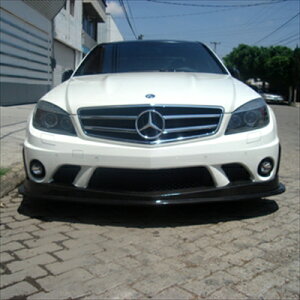 BENZ C-Class W204 C63i07` 11j B1 Carbon Front Lip t
