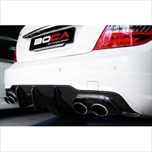 BENZ W204 C63 Facelift Carbon Rear Diffuser DTM Style
