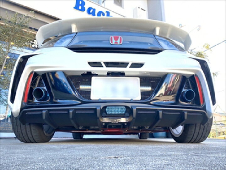 楽天市場】S660 JW5 リアディフューザー 純正位置(センター)マフラー用 