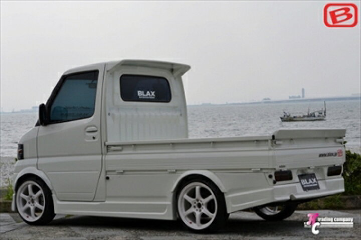 楽天市場】ミニキャブトラック U61T 中期 リアルーフスポイラー  
