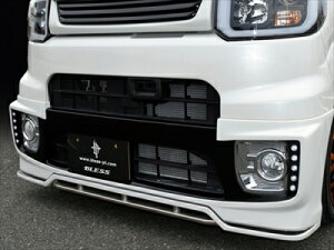 ウェイク LA700/LA710S フロントハーフスポイラー デイライト付 塗装取付込