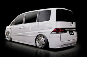 STEP WGN RG1.2 V-VISION REAR BUMPER SPOILER �h���ς�