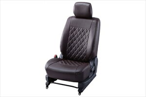 LA650/660 タントカスタム シートカバー ワイルドステッチ 1台分セット ブラウン×ホワイト