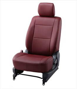 JJ1/JJ2 N-VAN(エヌバン) G/Lグレード 運転席アームレスト無し シートカバー カジュアル パンチングタイプ 1台分セット ワインレッド