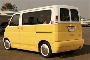 アクティ キャルペッパーバモス テールランプカバー 塗装取付込