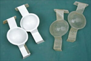 マーチ K12 キャルペッパーフロッギー フォグランプ風カバー左右 白ゲルコートタイプ