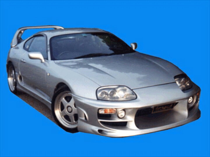 楽天市場】スープラ JZA80 後期 フロントバンパースポイラー 丸目2灯 
